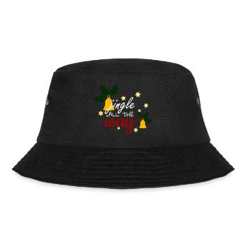 Jingle all the way_Christmas - Bucket Hat - black - Front - Lela (165cm)