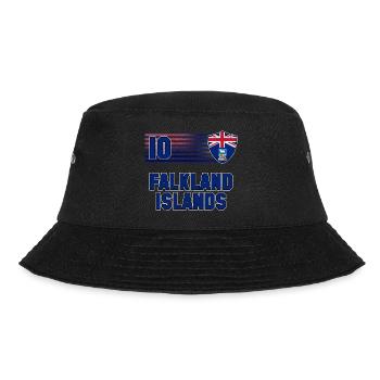 Falkland Islands Football Team - Bucket Hat - black - Front - Lela (165cm)
