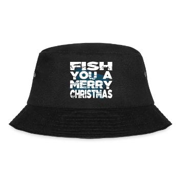 under the tree rod geek love cute quote animals - Bucket Hat - Schwarz - Vorne - Lela (165cm)