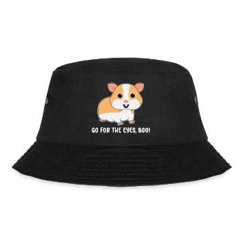 Go For The Eyes Boo Hamster Lover Hamster Owner Pe - Bucket Hat - Schwarz - Vorne - Lela (165cm)