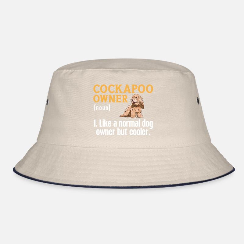 Cockapoo Dog Bucket Hat