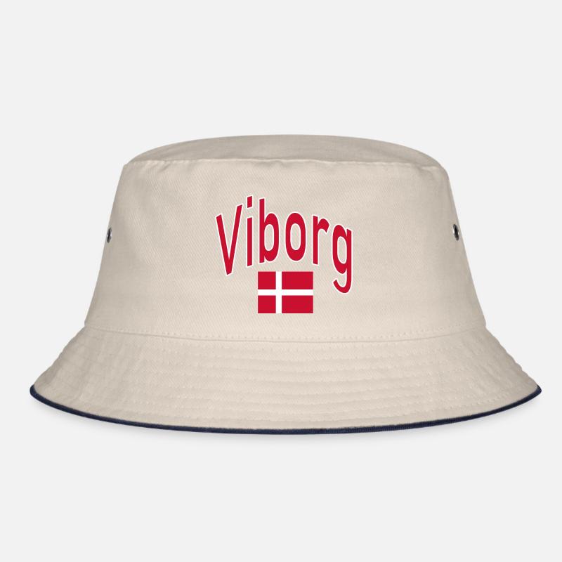 Viborg denmark flag Bucket Hat