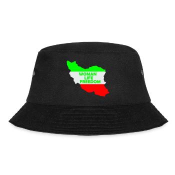 Iran Femme Vie Liberté - Bob - noir - Devant - Lela (165cm)