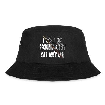 Persian Valentines Day Avocados Cat Owner Quote - Bucket Hat - black - Front - Lela (165cm)