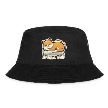 Shiba Inu Style - Life will be cosy with Shiba Inu - Bucket Hat - black - Front - Lela (165cm)