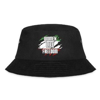 Support Woman Iran Freedom - Bucket Hat - black - Front - Lela (165cm)