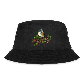 Colorful bird - Bucket Hat - black - Front - Lela (165cm)