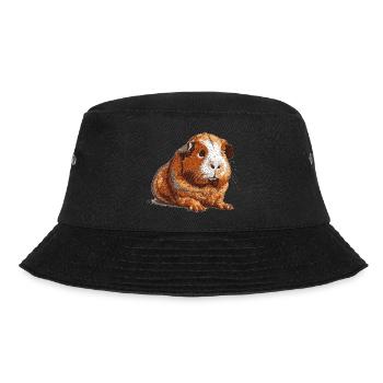 Cochon de mer rétro câlin dans des graphismes vintage - Bob - noir - Devant - Lela (165cm)