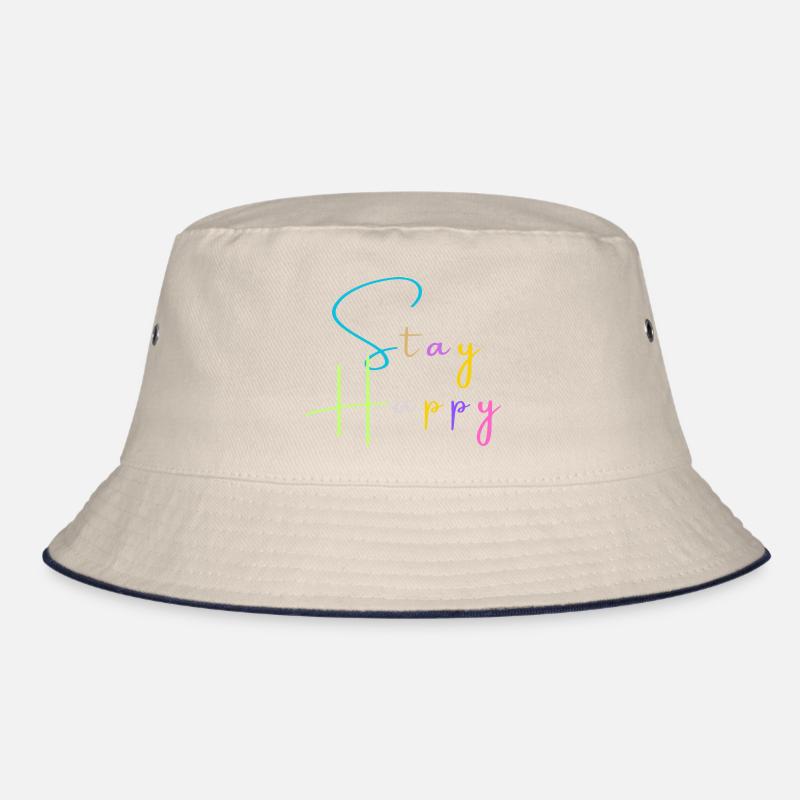 Bleiben Sie glücklich Bucket Hat