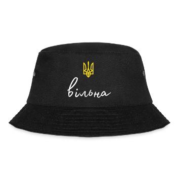 wiljna dreizack - Bucket Hat - Schwarz - Vorne - Lela (165cm)