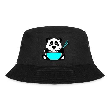 Panda - Bucket Hat - black - Front - Lela (165cm)