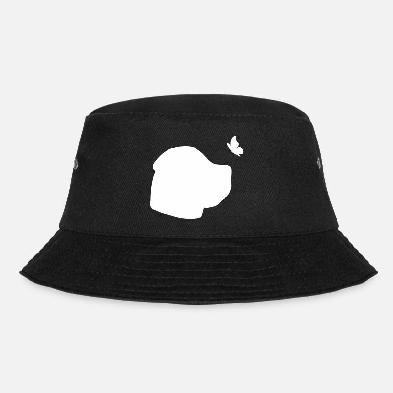 Boerboel Silhouette - Bucket Hat - Schwarz