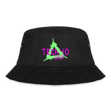 Techno-Baby - Bucket Hat - Schwarz - Vorne - Lela (165cm)