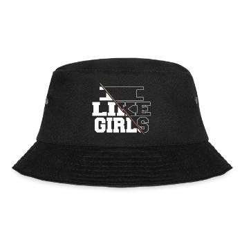 political equal rights gift idea female 2019 - Bucket Hat - Schwarz - Vorne - Lela (165cm)