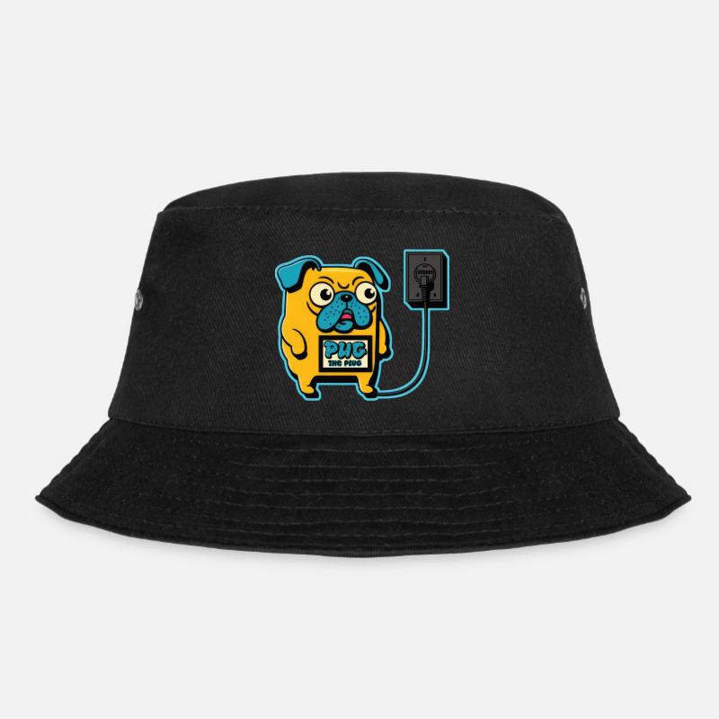 Pug le plug - Bob - noir