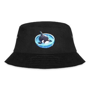 Orca - Bucket Hat - black - Front - Lela (165cm)