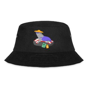 Sommer - Bucket Hat - Schwarz - Vorne - Lela (165cm)