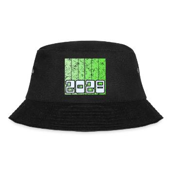 Jahr 2028 - Bucket Hat - Schwarz - Vorne - Lela (165cm)