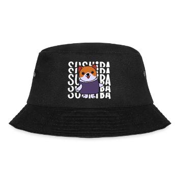 Shiba Inu Chien Sushi Japon Akita I Cadeau - Bob - noir - Devant - Lela (165cm)