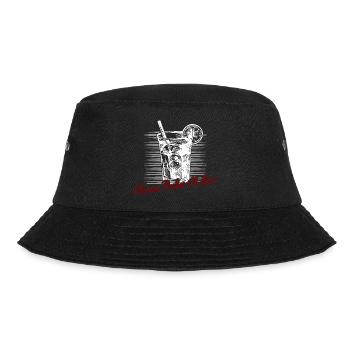 Team Cuba Libre Alcohol Rum Drinking - Bucket Hat - black - Front - Lela (165cm)