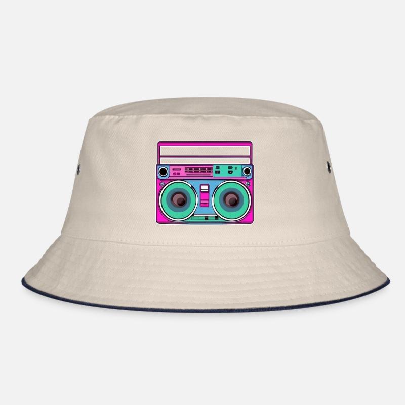 Ghetto-Blaster Fluo Bucket Hat