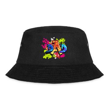 DAD - Bucket Hat - Schwarz - Vorne - Lela (165cm)