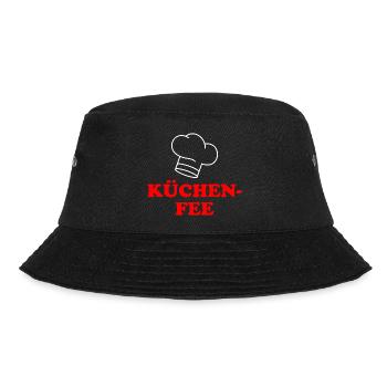 Küchenfee - Bucket Hat - Schwarz - Vorne - Lela (165cm)