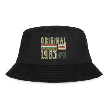 Original 1983 - Limited Edition - Bucket Hat - black - Front - Lela (165cm)