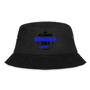 kleiner bruder 2024 loading - Bucket Hat - Schwarz - Vorne - Lela (165cm)