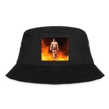 Baki - Bucket Hat - Schwarz - Vorne - Lela (165cm)