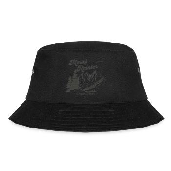 Mount Rainier Nationla Park Washington Berge - Bucket Hat - Schwarz - Vorne - Lela (165cm)
