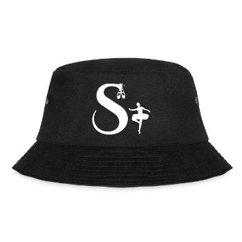 Ballerina Letter - Bucket Hat - black - Front - Lela (165cm)