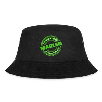 Gift for Marlen - Bucket Hat - black - Front - Lela (165cm)