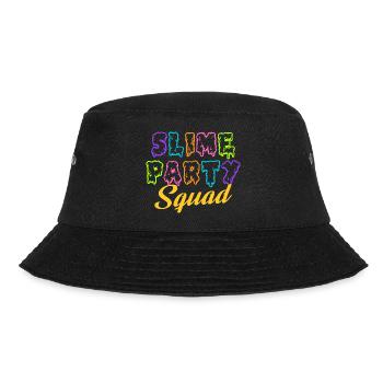 Slime Party Squad - Birthday Slime Lover Party - Bucket Hat - black - Front - Lela (165cm)
