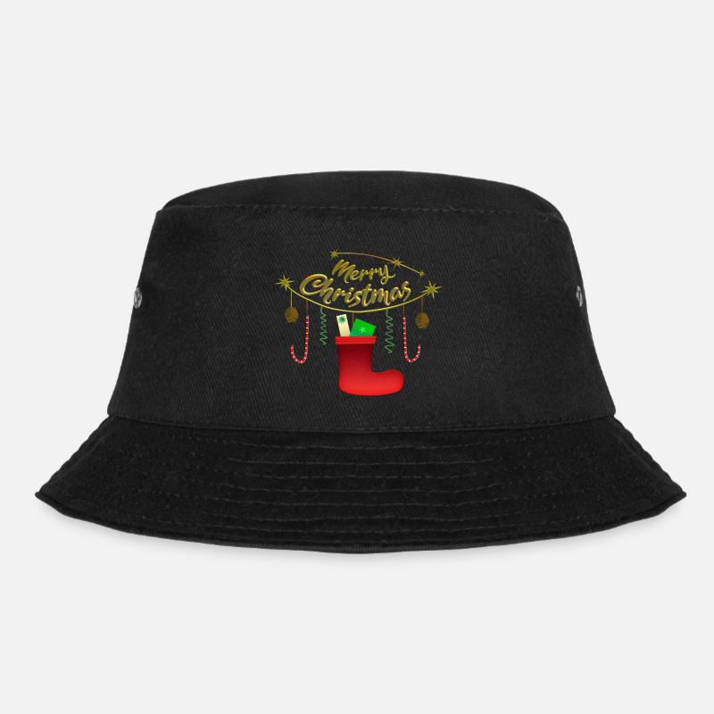 Merry Christmas - Bucket Hat - Schwarz