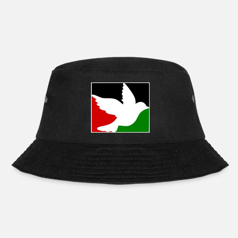 Free palestine - Bucket Hat - Schwarz