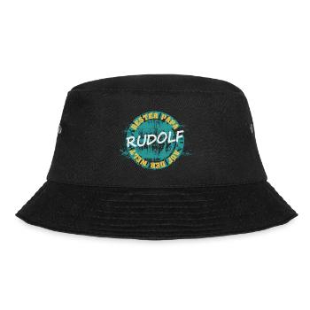 Vatertag Rudolf - Bucket Hat - Schwarz - Vorne - Lela (165cm)