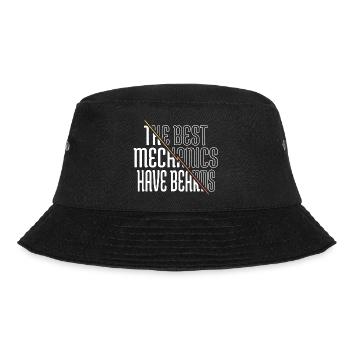 Sayings Bday Badass Mechanic Tshirts - Bucket Hat - black - Front - Lela (165cm)