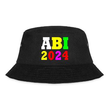 Abi 2024 - Bucket Hat - Schwarz - Vorne - Lela (165cm)