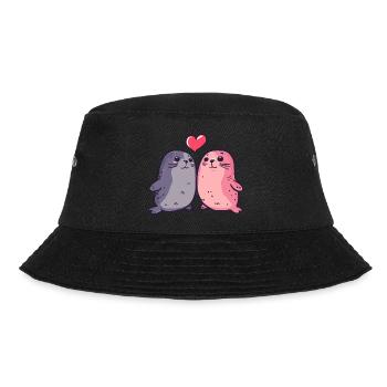 Seal Couple Amour Couple Amoureux - Bob - noir - Devant - Lela (165cm)