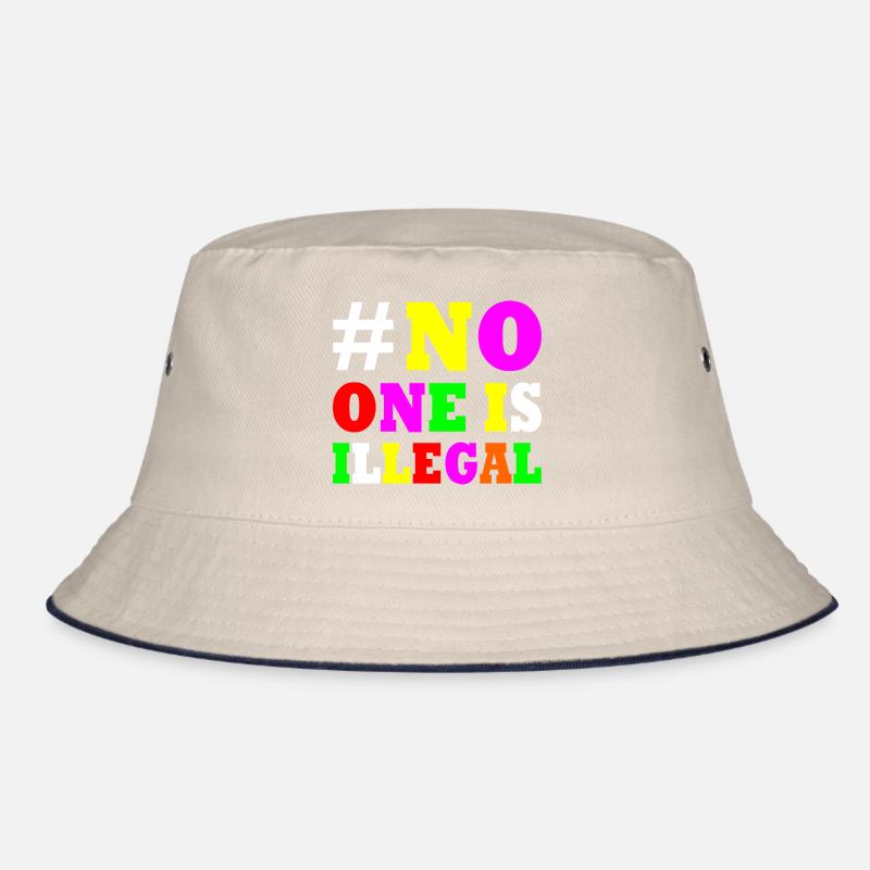 No one is illegal Bucket Hat