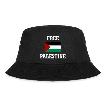 Befreit Palästina - Bucket Hat - Schwarz - Vorne - Lela (165cm)