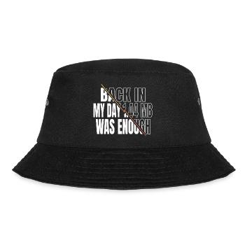gift informatics nurse girl jokes - Bucket Hat - Schwarz - Vorne - Lela (165cm)