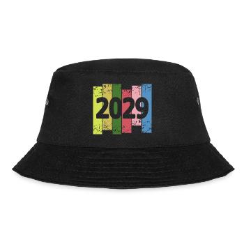 2029 - Bucket Hat - Schwarz - Vorne - Lela (165cm)
