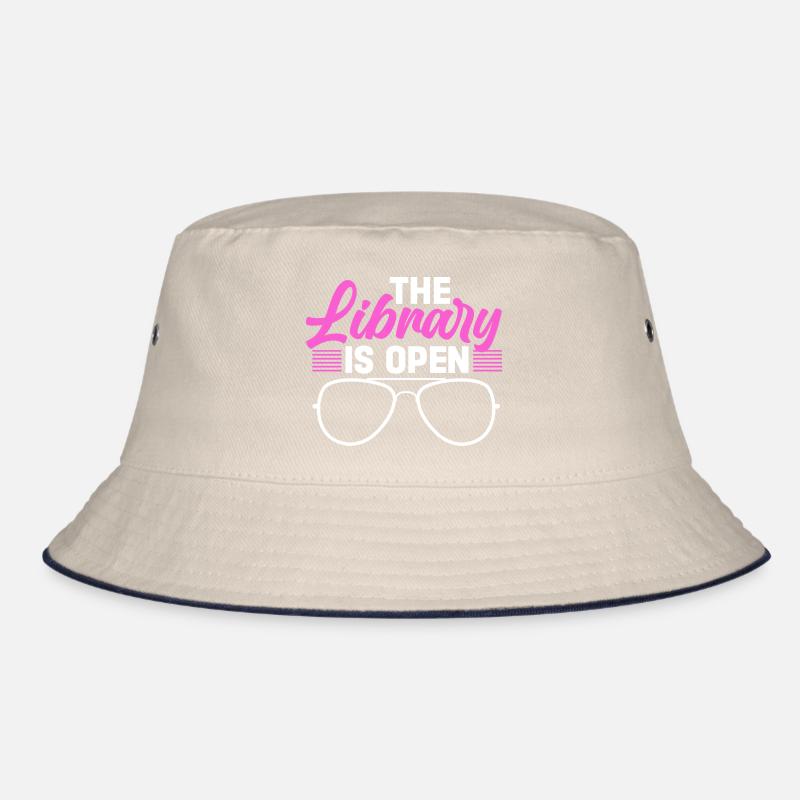 The library is open Bucket Hat