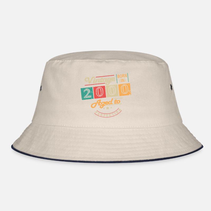 Original 2000 Vintage - 2000 Geburtstagsgeschenk Bucket Hat