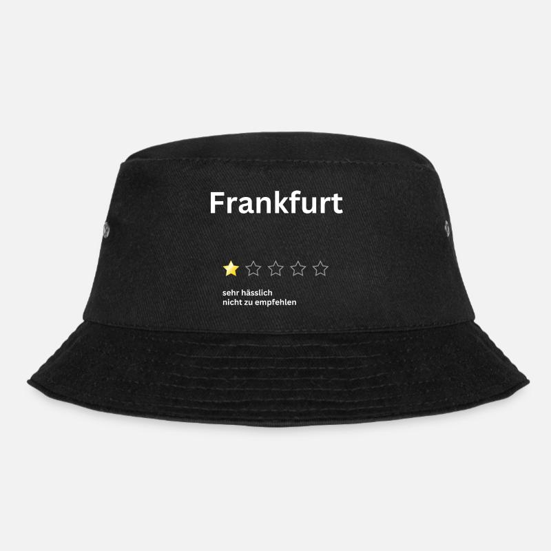 Frankfurt 1star - Bucket Hat - Schwarz