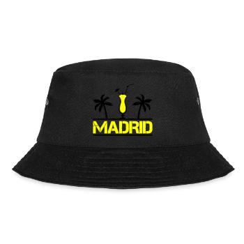 madrid - Bucket Hat - Schwarz - Vorne - Lela (165cm)