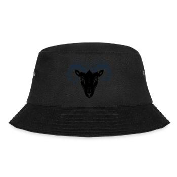 widder - Bucket Hat - Schwarz - Vorne - Lela (165cm)