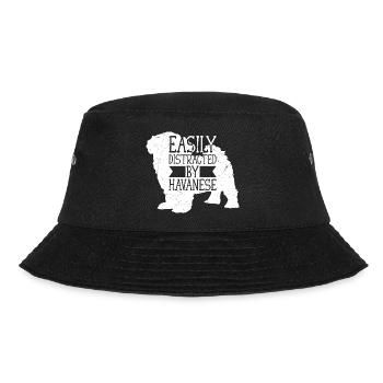 Facilement distrait par le bichon havanais Havaneser maman papa faire - Bob - noir - Devant - Lela (165cm)